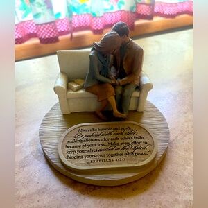 Devoted Sculpture Hand cast and Hand painted